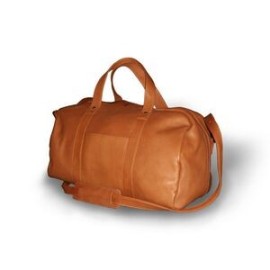 The Deluxe Tour Leather Duffle - 20”H x 12”L x 10.5”W